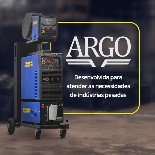 Argo Inverter 500 Duplo Pulso: Versatilidade para encarar qualquer desafio na solda MIG