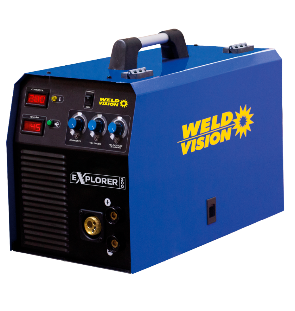 Máquina de Solda MIG Maverick agora é Explorer 200 desde o dia 08/07/2023